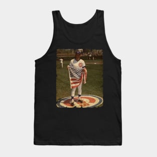 Rick Monday in Chicago Cubs Tank Top